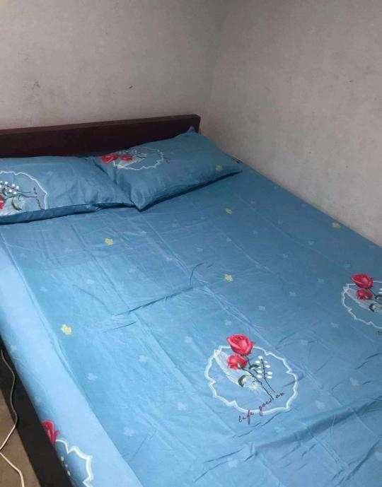 Blue Bed Sheet